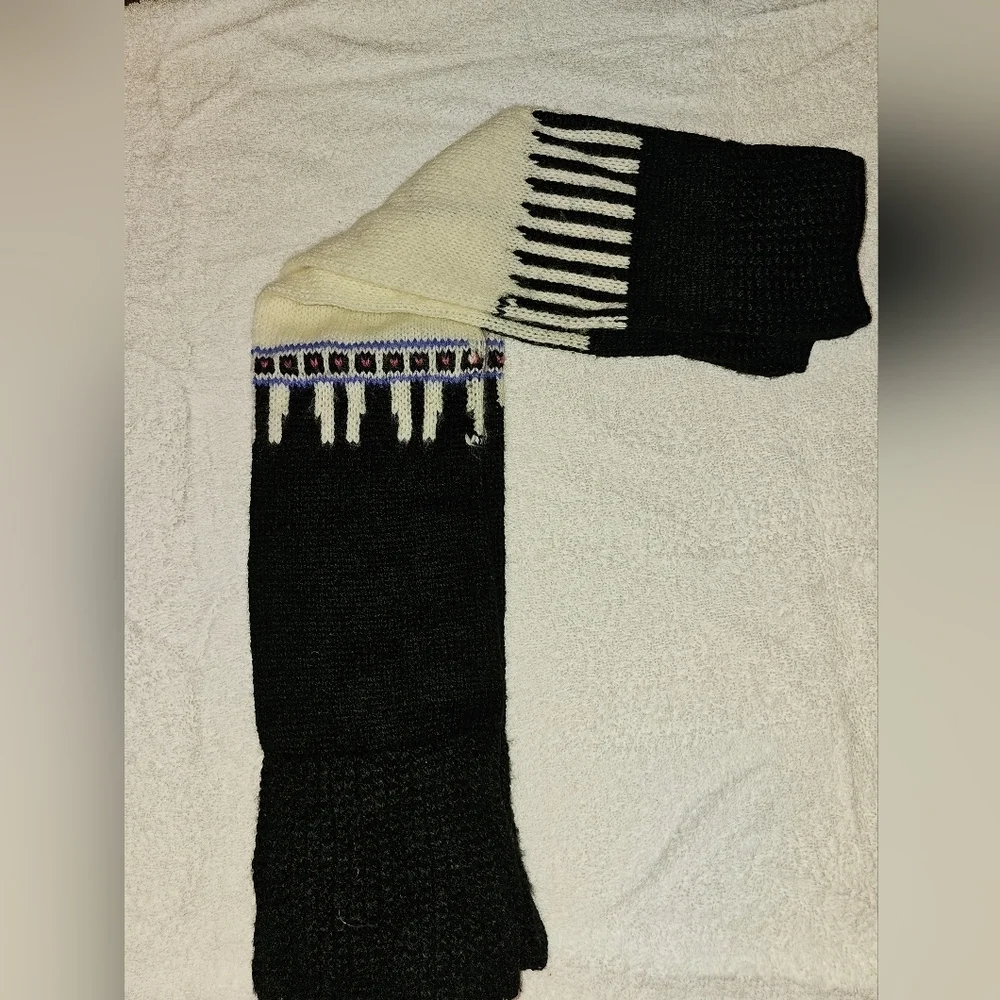NEW THIGH HIGH KNIT LEG WARMERS/SOCKS~ WARM~RARE CLASSIC DANCE/ACTIVE WEAR 29